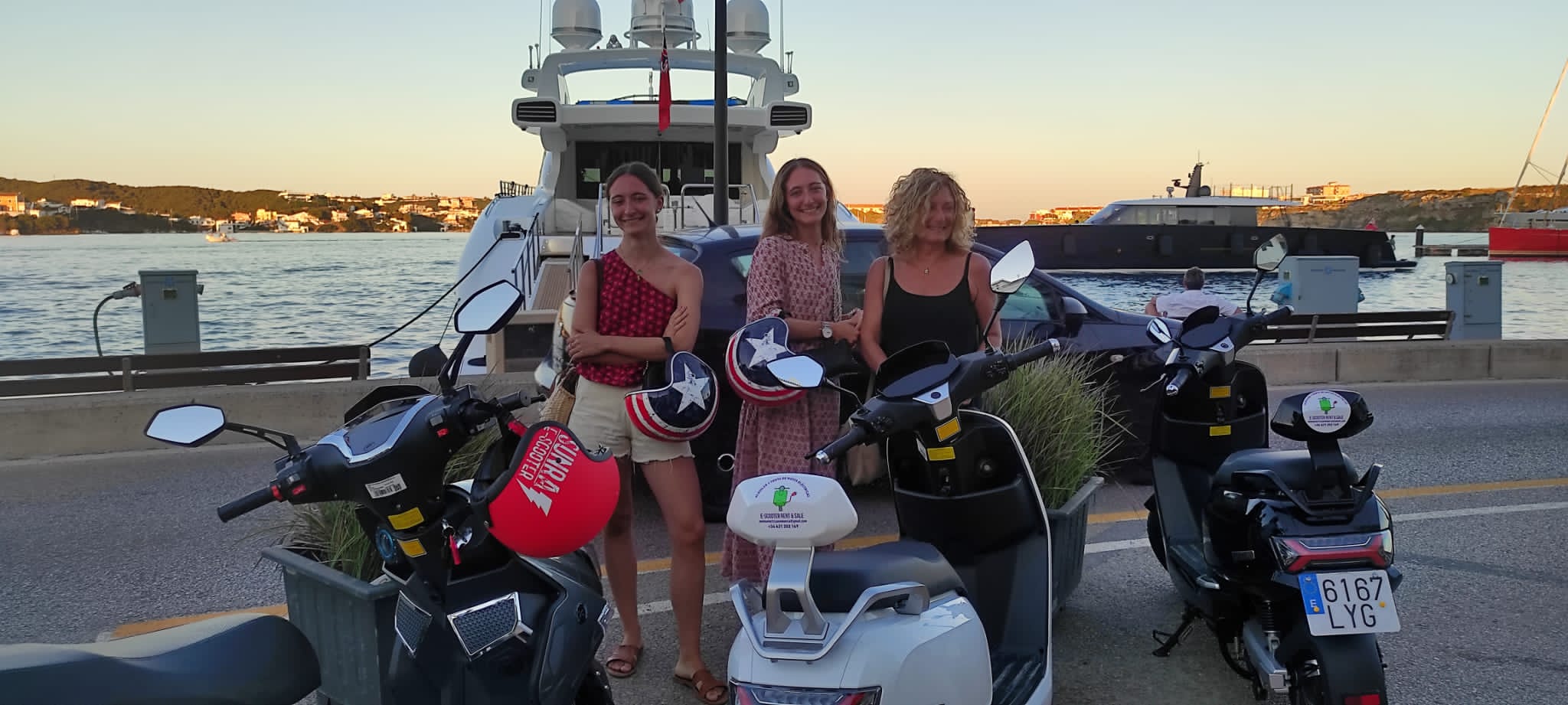 Motorcycle rental Menorca